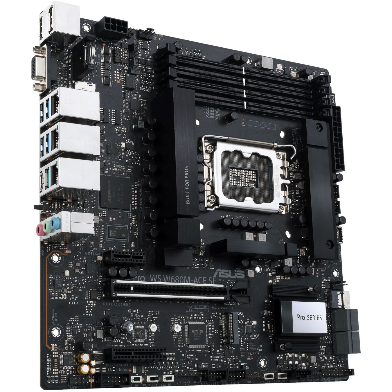 ASUS Pro WS - W680M-ACE - LGA1700 Socket, Workstation Motherboard — Buy in Cyprus with Fast Delivery