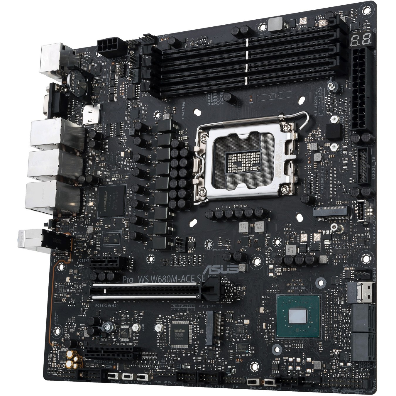ASUS Pro WS - W680M-ACE - LGA1700 Socket, Workstation Motherboard — Buy in Cyprus with Fast Delivery