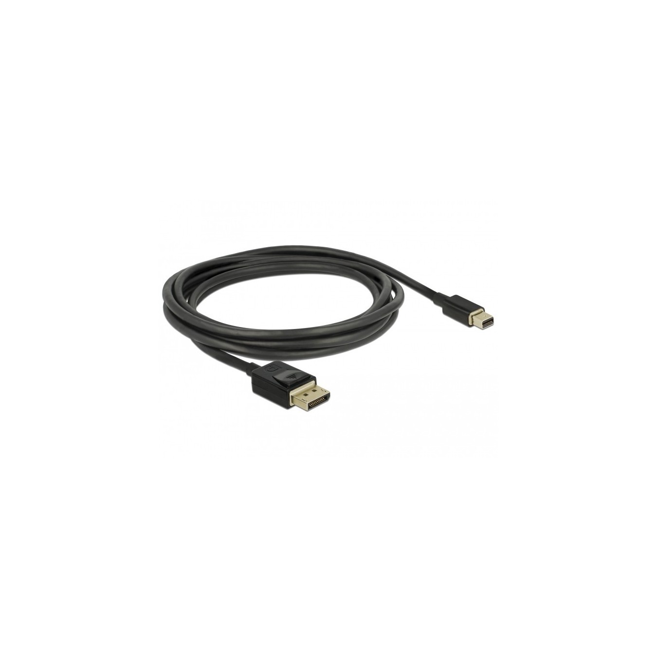 Delock Mini DisplayPort to DisplayPort Cable 8K 60Hz - 2m - DP 8K Certified — Buy in Cyprus with Fast Delivery
