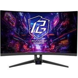 Buy ASRock 68.5cm PG27FRS1A - 27-inch curved FHD, 16:9, HDMI DP, 280Hz in Cyprus, Nicosia, Limassol, Larnaka, Pafos