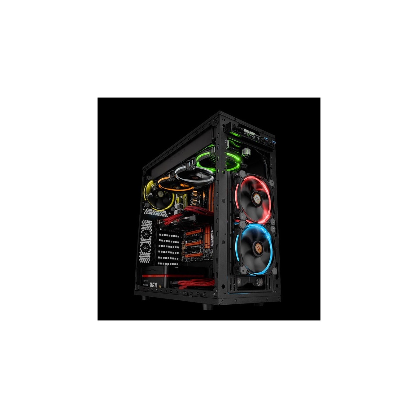 120mm Thermaltake Riing 12 LED RGB - Riing 12 LED RGB - ARGB 5V RGB lighting — Buy in Cyprus with Fast Delivery