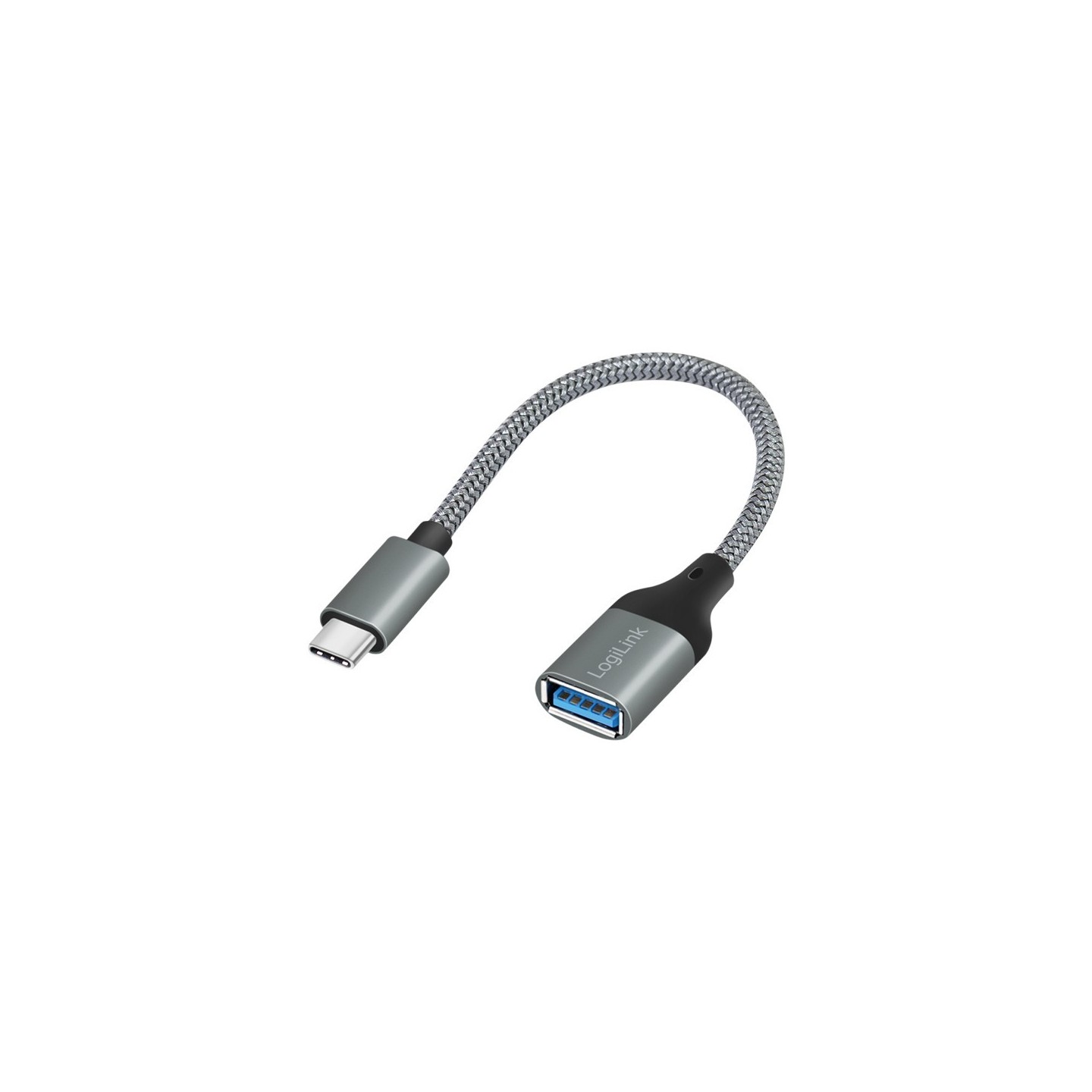 LogiLink USB-C to USB 3.2 Adapter - ST-BU - Gray, 0.15 m — Buy in Cyprus with Fast Delivery
