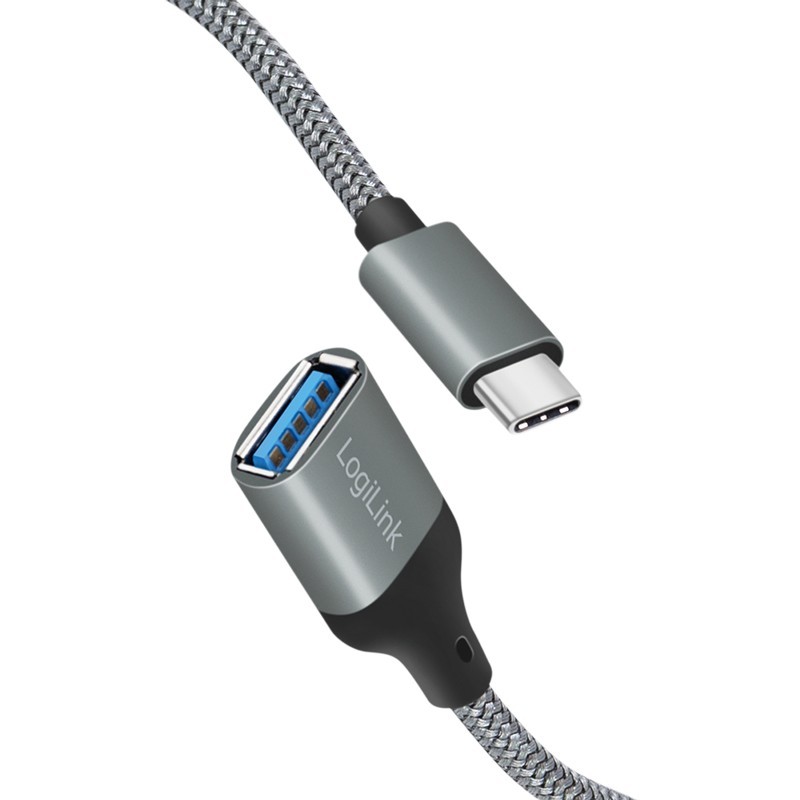 Buy LogiLink USB-C to USB 3.2 Adapter - ST-BU - Gray, 0.15 m in Cyprus, Nicosia, Limassol, Larnaka, Pafos