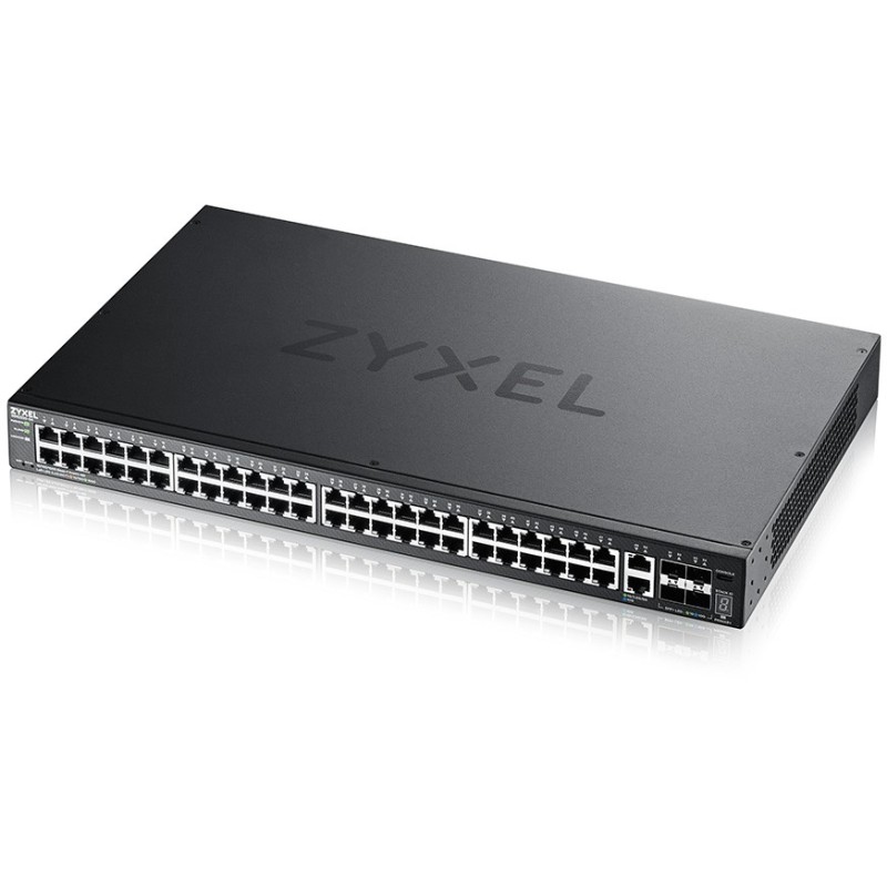 Buy 50+4P Zyxel XGS2220-54 M RM - XGS2220-54 M RM - 48-Port Gigabit Rackmount Ma... in Cyprus, Nicosia, Limassol, Larnaka, Pafos