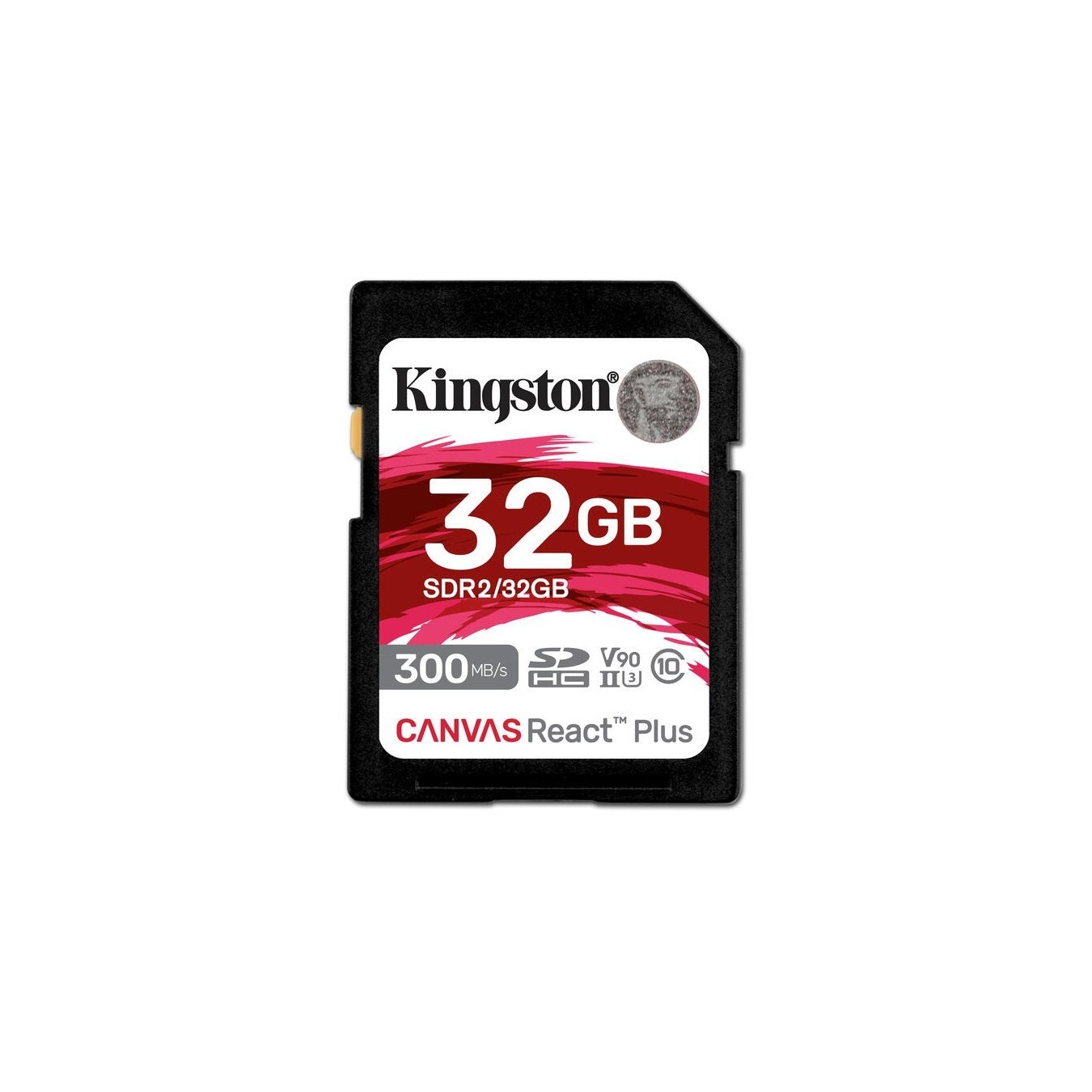Kingston Canvas React Plus SD Card 32GB - XC - 300MB/s — Buy in Cyprus with Fast Delivery