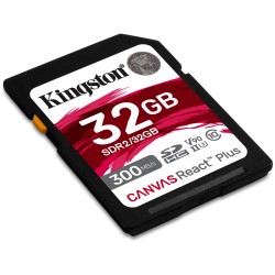 Buy Kingston Canvas React Plus SD Card 32GB - XC - 300MB/s in Cyprus, Nicosia, Limassol, Larnaka, Pafos
