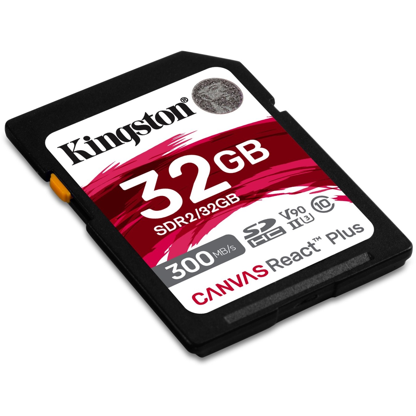 Kingston Canvas React Plus SD Card 32GB - XC - 300MB/s — Buy in Cyprus with Fast Delivery