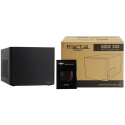 Buy Fractal Design Node 304 ITX Case - Node 304 - Black in Cyprus, Nicosia, Limassol, Larnaka, Pafos
