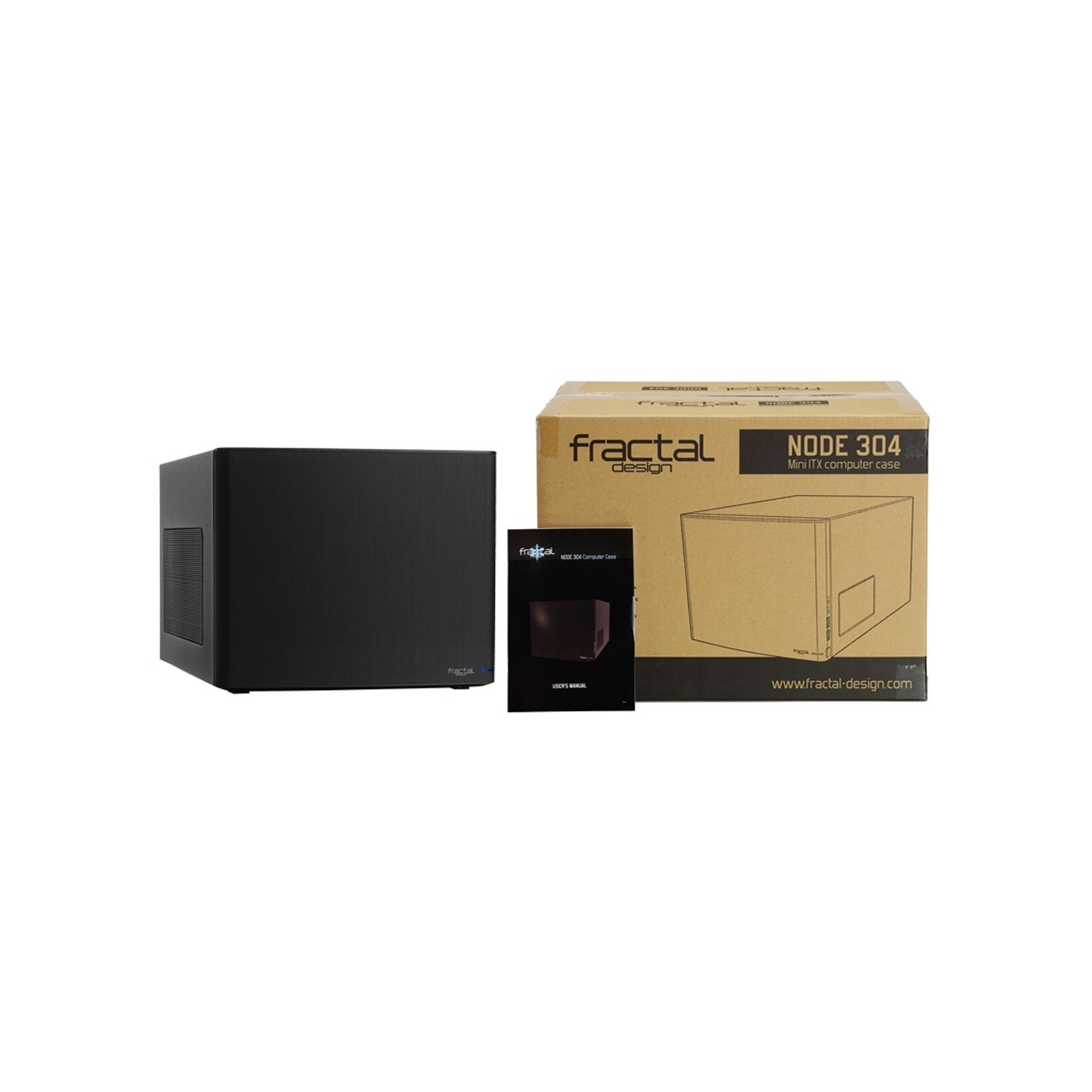 Fractal Design Node 304 ITX Case - Node 304 - Black — Buy in Cyprus with Fast Delivery