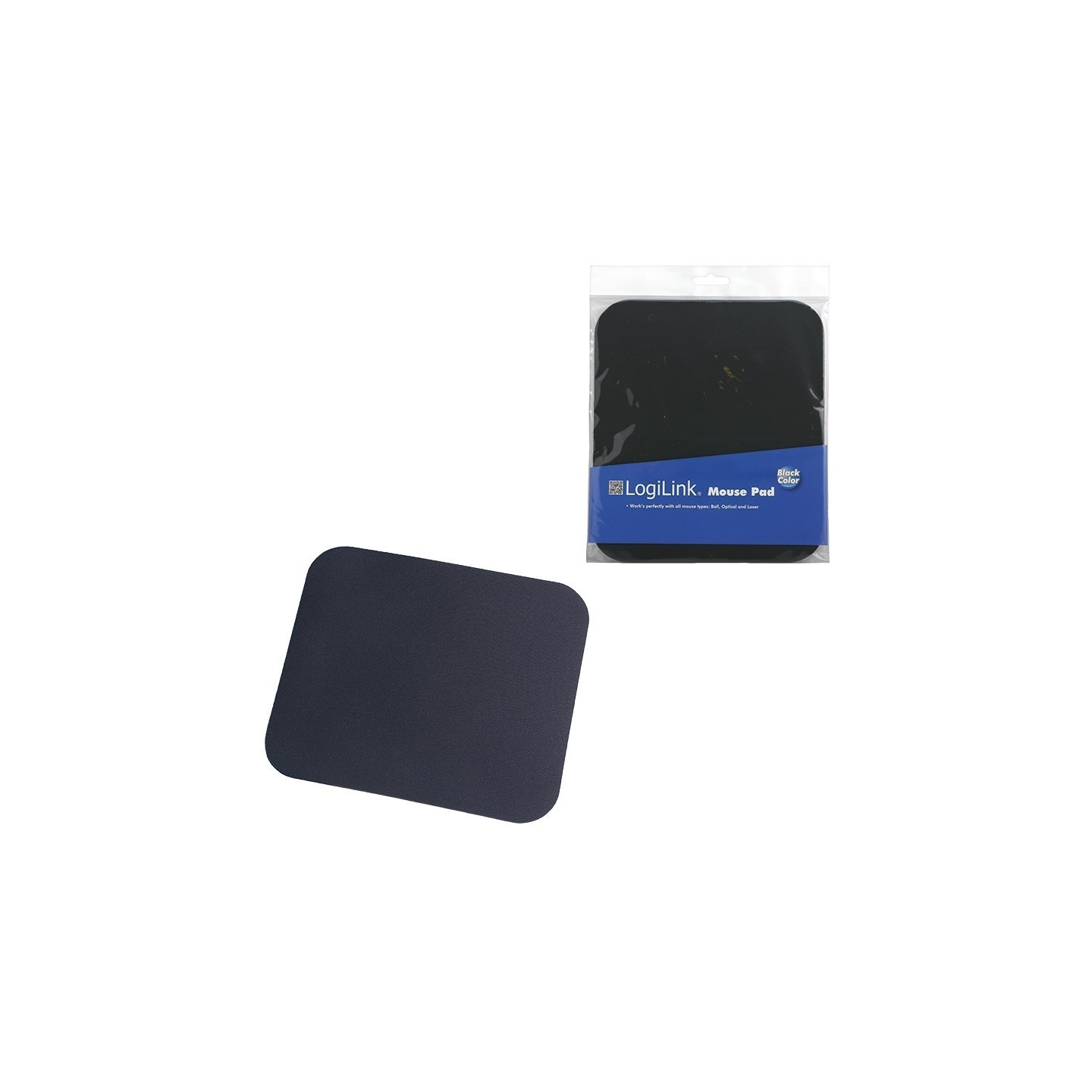LogiLink Mouse Pad - Black, 250x220mm — Buy in Cyprus with Fast Delivery
