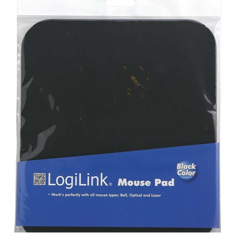 Buy LogiLink Mouse Pad - Black, 250x220mm in Cyprus, Nicosia, Limassol, Larnaka, Pafos