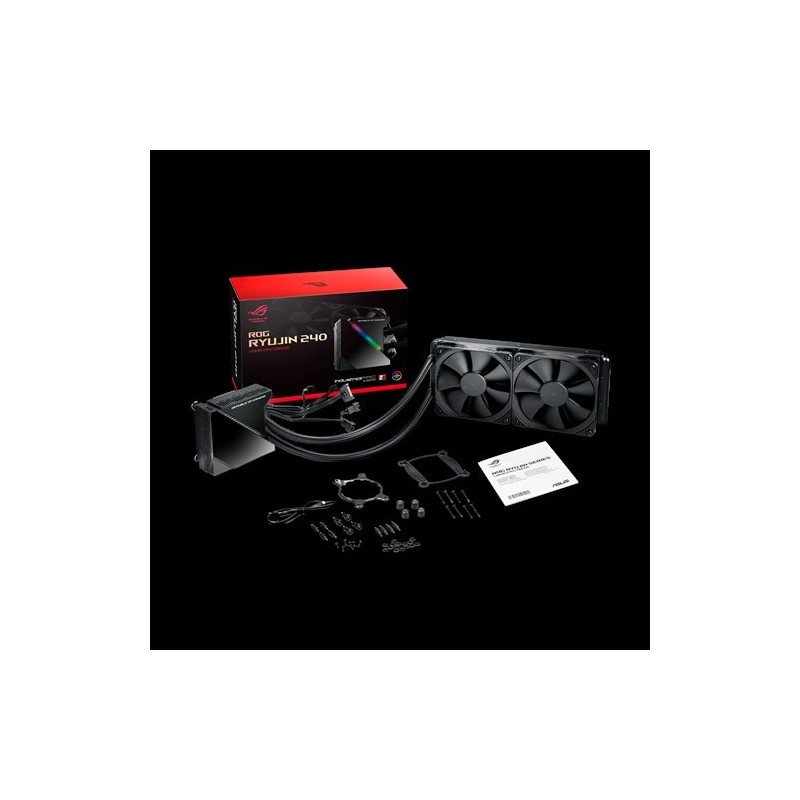 Buy ASUS ROG Ryujin 240 - Ryujin 240 - AIO Liquid Cooler with 2x120mm ARGB Fans in Cyprus, Nicosia, Limassol, Larnaka, Pafos