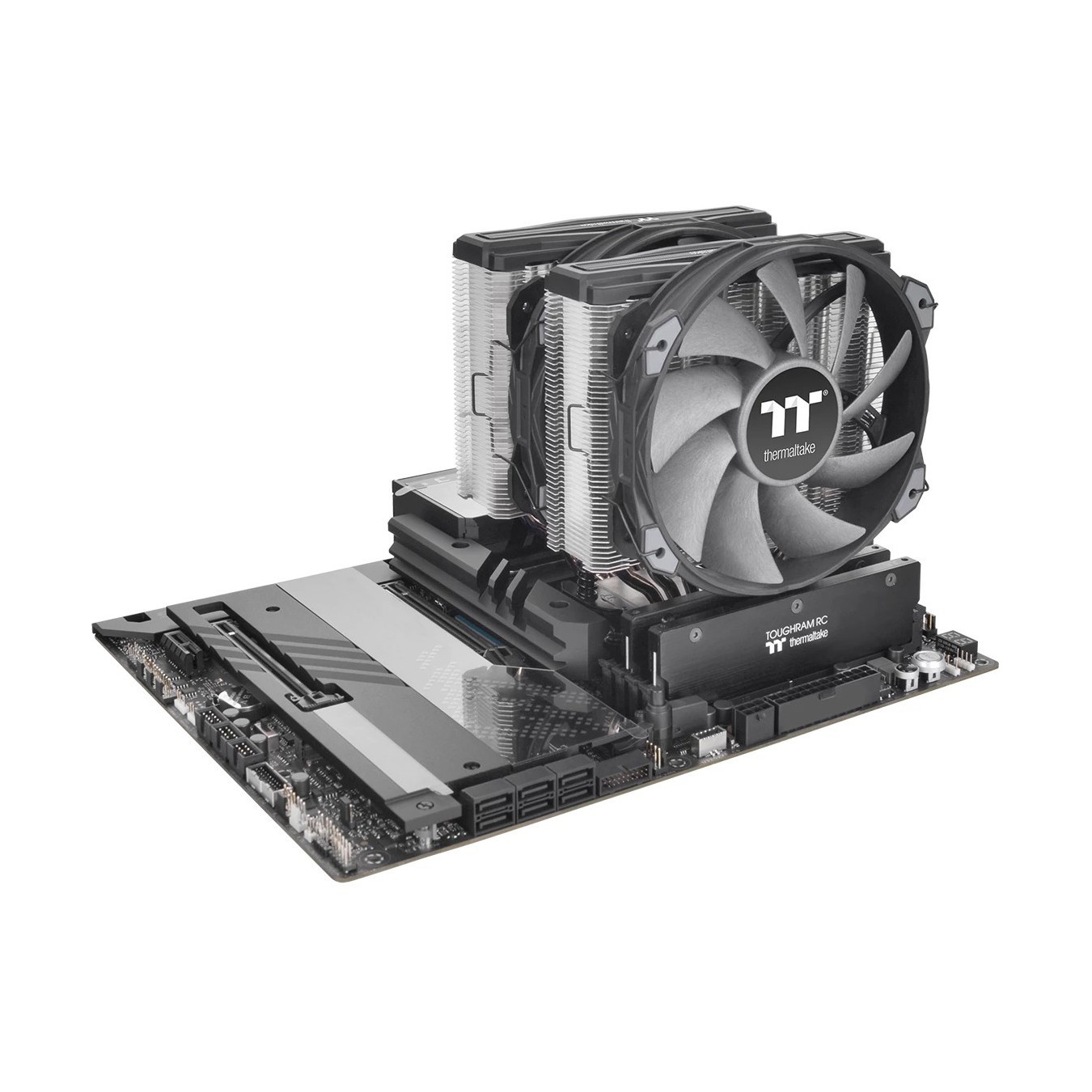 K Thermaltake TT TOUGHAIR 710 Air Cooler - TT TOUGHAIR 710 - Dual Tower — Buy in Cyprus with Fast Delivery