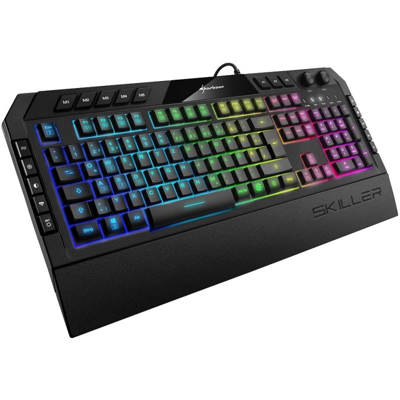 Buy Sharkoon Skiller SGK5 Gaming Keyboard - SGK5 - Black, German layout in Cyprus, Nicosia, Limassol, Larnaka, Pafos