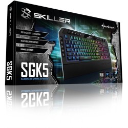 Sharkoon Skiller SGK5 Gaming Keyboard - Black, DE Layout (Boxed) — Buy in Cyprus with Fast Delivery