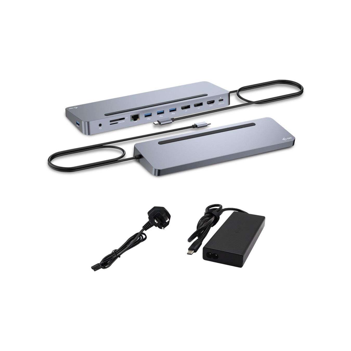D I-TEC USB-C ERGO DOCK + CHARGER - USB-C Dock, PD charging, Multi-Display Ready — Buy in Cyprus with Fast Delivery
