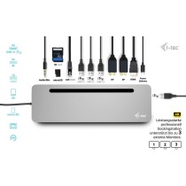 D I-TEC USB-C ERGO DOCK + CHARGER - USB-C Dock, PD charging, Multi-Display Ready — Buy in Cyprus with Fast Delivery