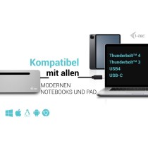 D I-TEC USB-C ERGO DOCK + CHARGER - USB-C Dock, PD charging, Multi-Display Ready — Buy in Cyprus with Fast Delivery