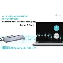 D I-TEC USB-C ERGO DOCK + CHARGER - USB-C Dock, PD charging, Multi-Display Ready — Buy in Cyprus with Fast Delivery