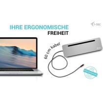D I-TEC USB-C ERGO DOCK + CHARGER - USB-C Dock, PD charging, Multi-Display Ready — Buy in Cyprus with Fast Delivery