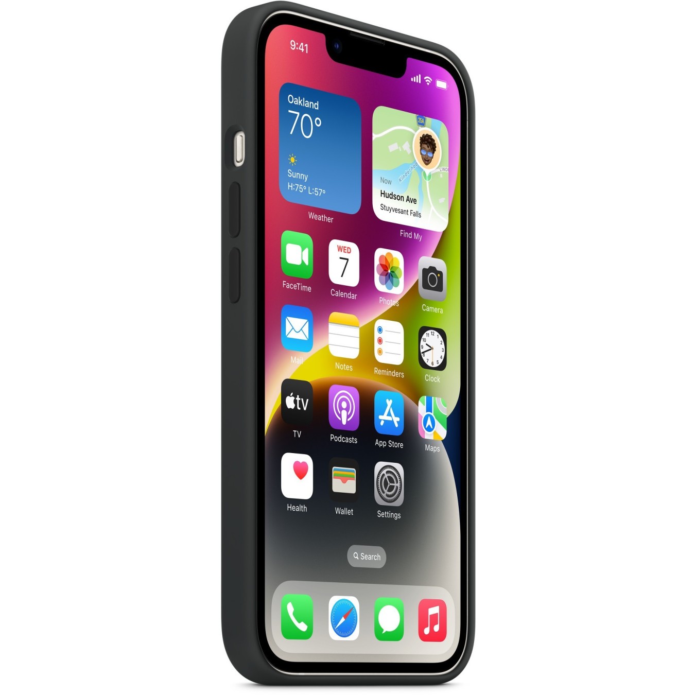 Apple iPhone 14 Silicone Case with MagSafe - Midnight - Silicone, MagSafe Compatible — Buy in Cyprus with Fast Delivery
