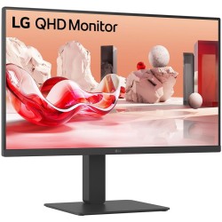Buy LG 27BA54QB-B - 27-inch QHD IPS Pivot HDR10 Monitor with DP + 2x HDMI in Cyprus, Nicosia, Limassol, Larnaka, Pafos