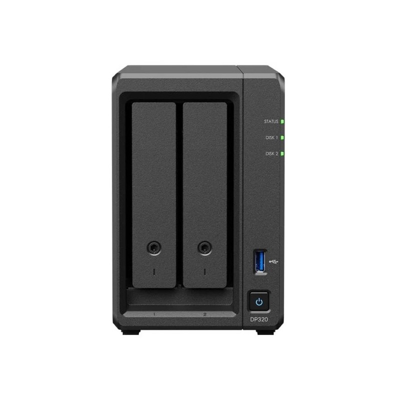 Buy Synology Backup-System - DP320 - 2-Bay Desktop NAS in Cyprus, Nicosia, Limassol, Larnaka, Pafos