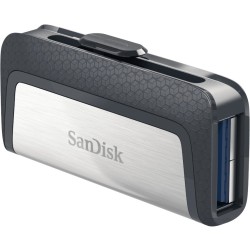 Buy SanDisk Ultra Dual Drive Type-C - 256GB - Dual USB-C/USB-A, USB 3.1, Black &... in Cyprus, Nicosia, Limassol, Larnaka, Pafos