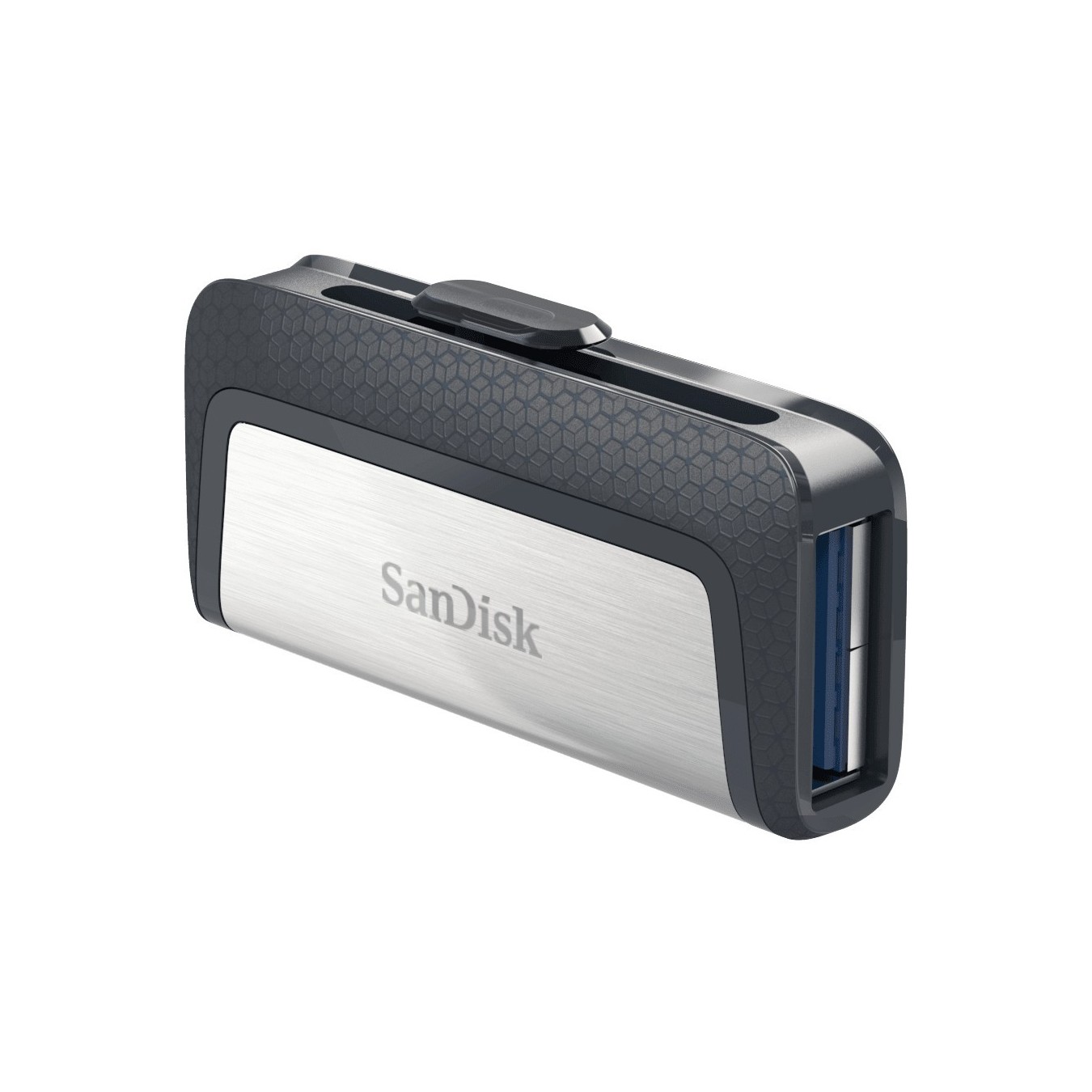 SanDisk Ultra Dual Drive Type-C - 256GB - Dual USB-C/USB-A, USB 3.1, Black & Silver — Buy in Cyprus with Fast Delivery