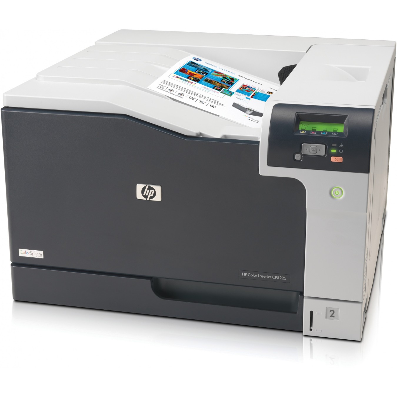 FL HP Color LaserJet Pro - CP5225n - (Color, Laser, A3, Ethernet) — Buy in Cyprus with Fast Delivery