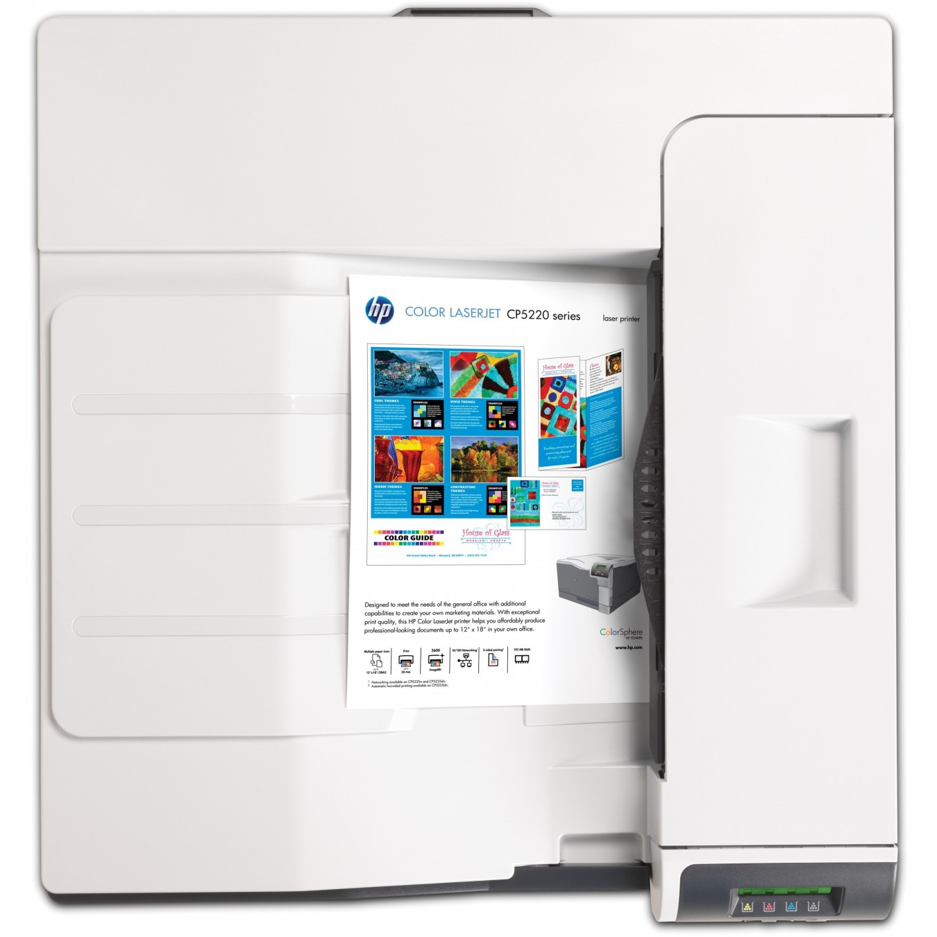 FL HP Color LaserJet Pro - CP5225n - (Color, Laser, A3, Ethernet) — Buy in Cyprus with Fast Delivery