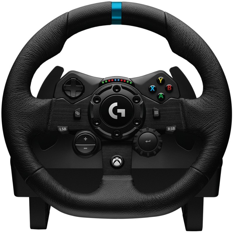 Logitech G923 Racing Wheel and Pedals - PC/PlayStation - Black (Boxed) — Buy in Cyprus with Fast Delivery