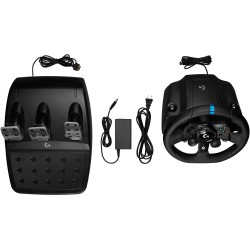 Logitech G923 Racing Wheel and Pedals - PC/PlayStation - Black (Boxed) — Buy in Cyprus with Fast Delivery
