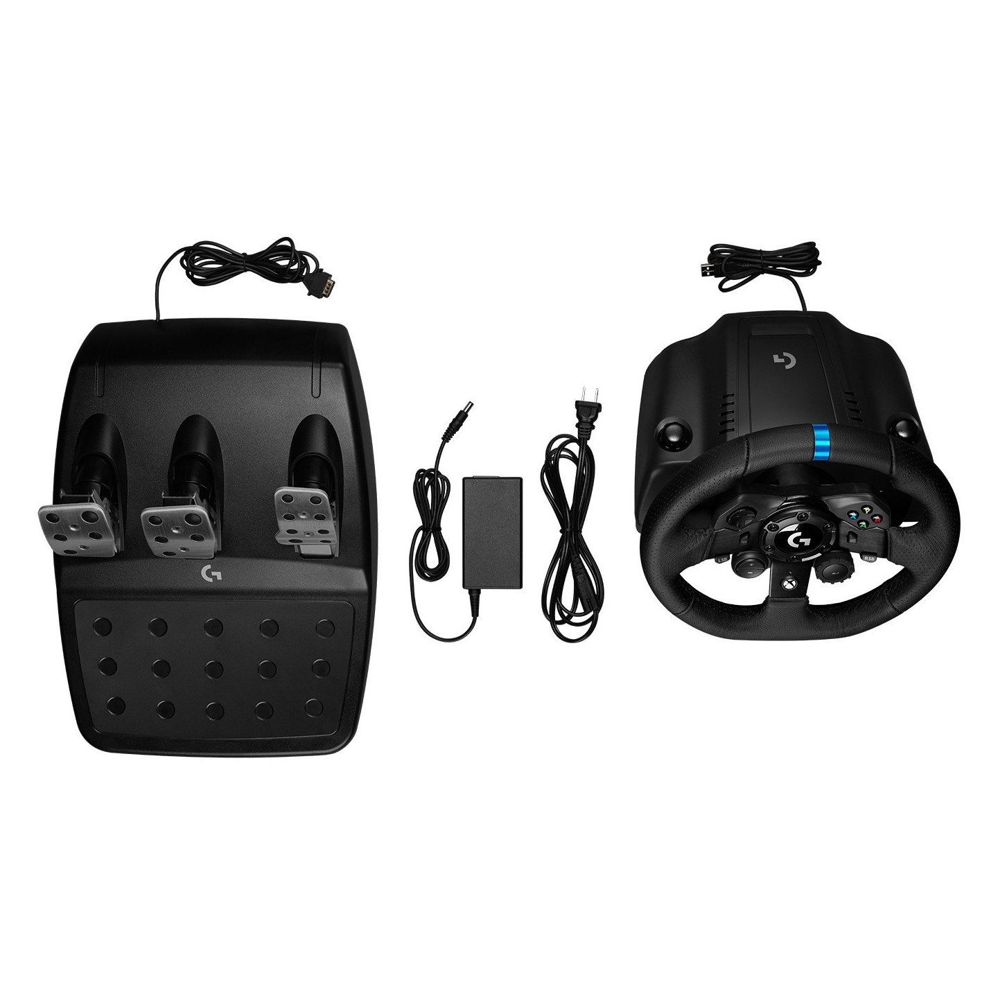 Logitech G923 Racing Wheel and Pedals - PC/PlayStation - Black (Boxed) — Buy in Cyprus with Fast Delivery