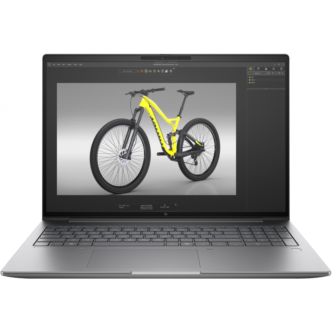 HP ZBook Power 16 G11A - Ryzen 7 PRO 8845HS, 32GB RAM, 1TB SSD, 16" WQXGA, RTX 2000 8GB, Windows 11 Pro