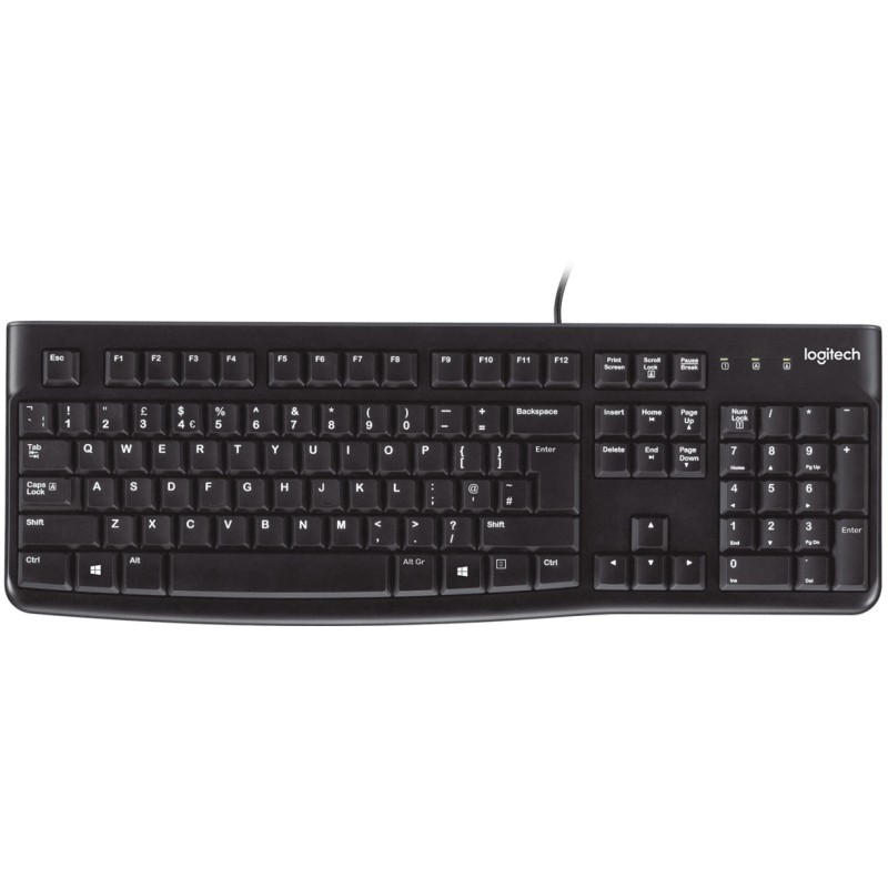 Buy Logitech KEYBOARD K120 - K120 - Full-Size, USB Wired Keyboard in Cyprus, Nicosia, Limassol, Larnaka, Pafos