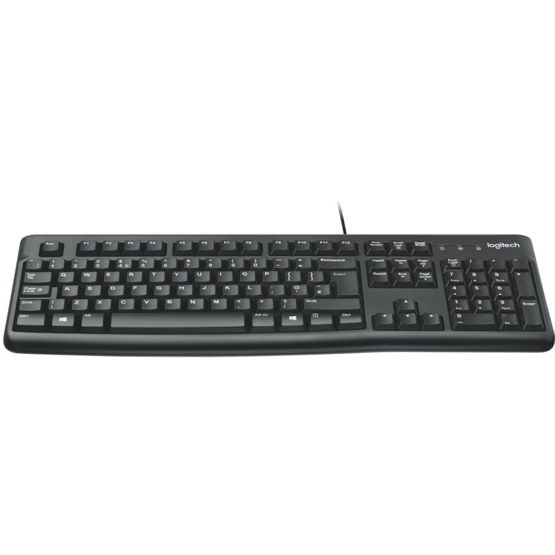 Buy Logitech KEYBOARD K120 - K120 - Full-Size, USB Wired Keyboard in Cyprus, Nicosia, Limassol, Larnaka, Pafos