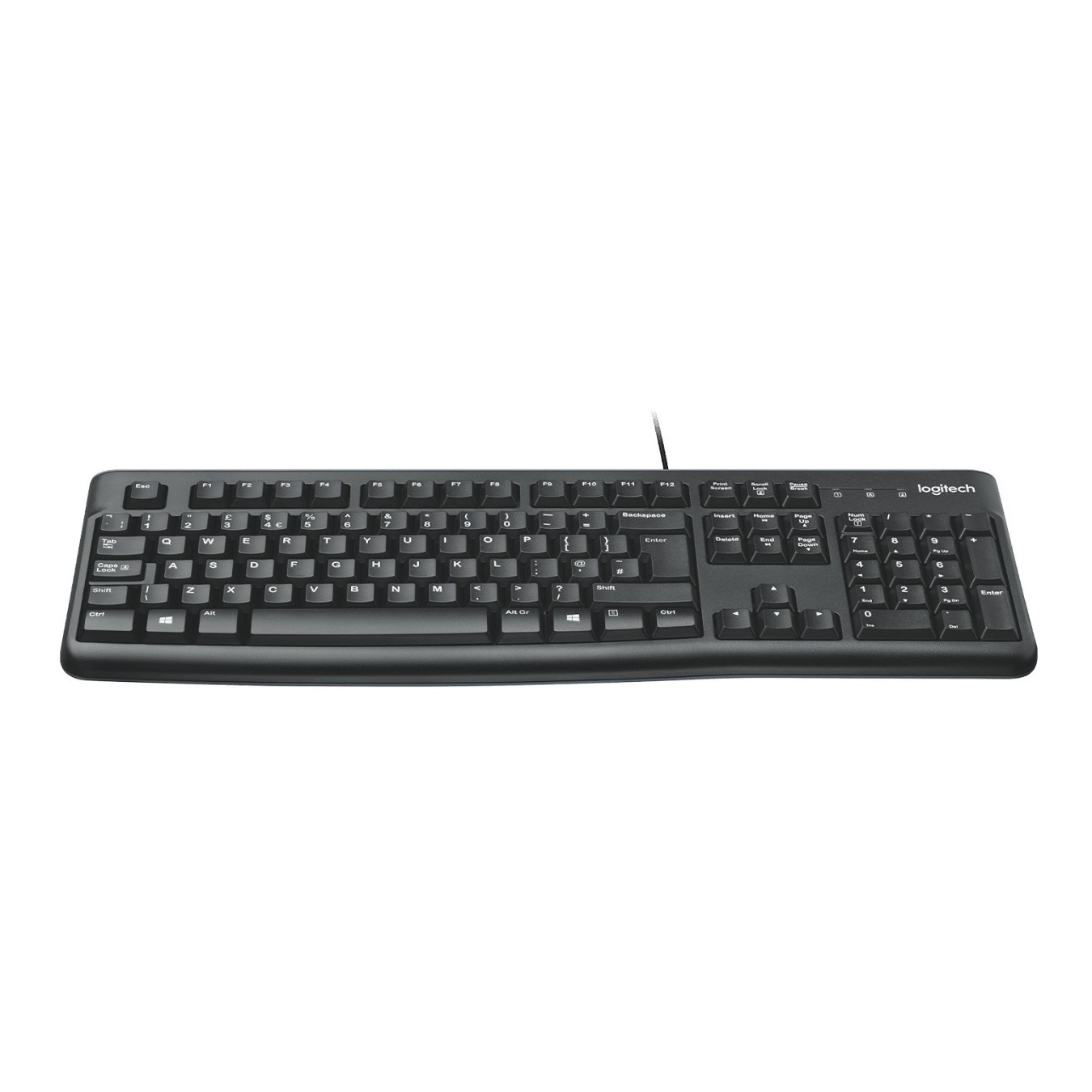 Logitech KEYBOARD K120 - K120 - Full-Size, USB Wired Keyboard — Buy in Cyprus with Fast Delivery