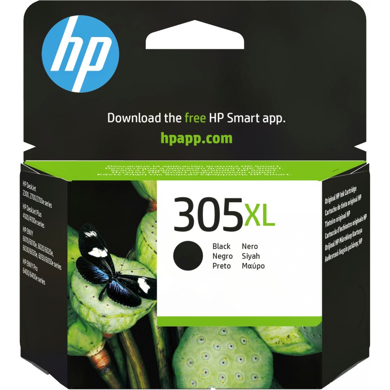 Buy HP 305XL High Yield Black Original Ink Cartridge - 305XL - Black in Cyprus, Nicosia, Limassol, Larnaka, Pafos