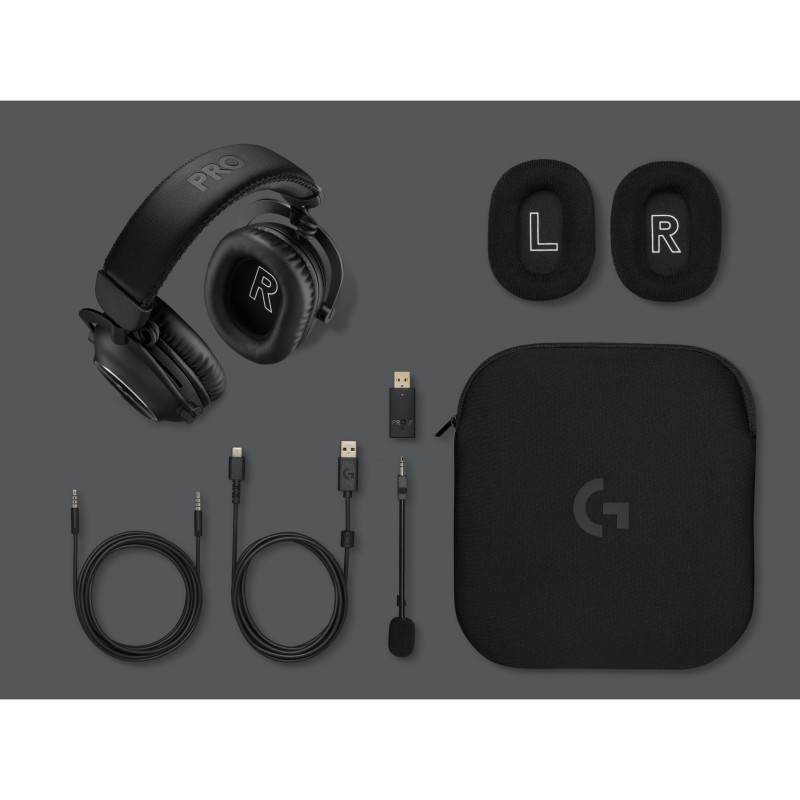 Buy PRO X 2 LIGHTSPEED + STAND WRLS - PRO X 2 - Black, Over-ear Closed, 2.4 GHz ... in Cyprus, Nicosia, Limassol, Larnaka, Pafos