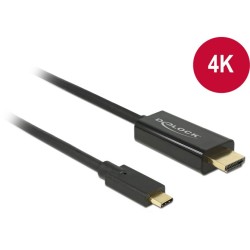 Buy HDMI to USB-C Adapter Cable - ST-ST - 1m, 4K 30Hz, Black in Cyprus, Nicosia, Limassol, Larnaka, Pafos