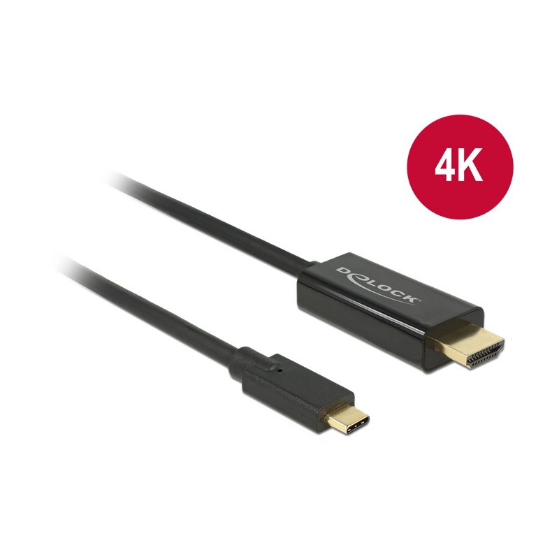 Buy HDMI to USB-C Adapter Cable - ST-ST - 1m, 4K 30Hz, Black in Cyprus, Nicosia, Limassol, Larnaka, Pafos