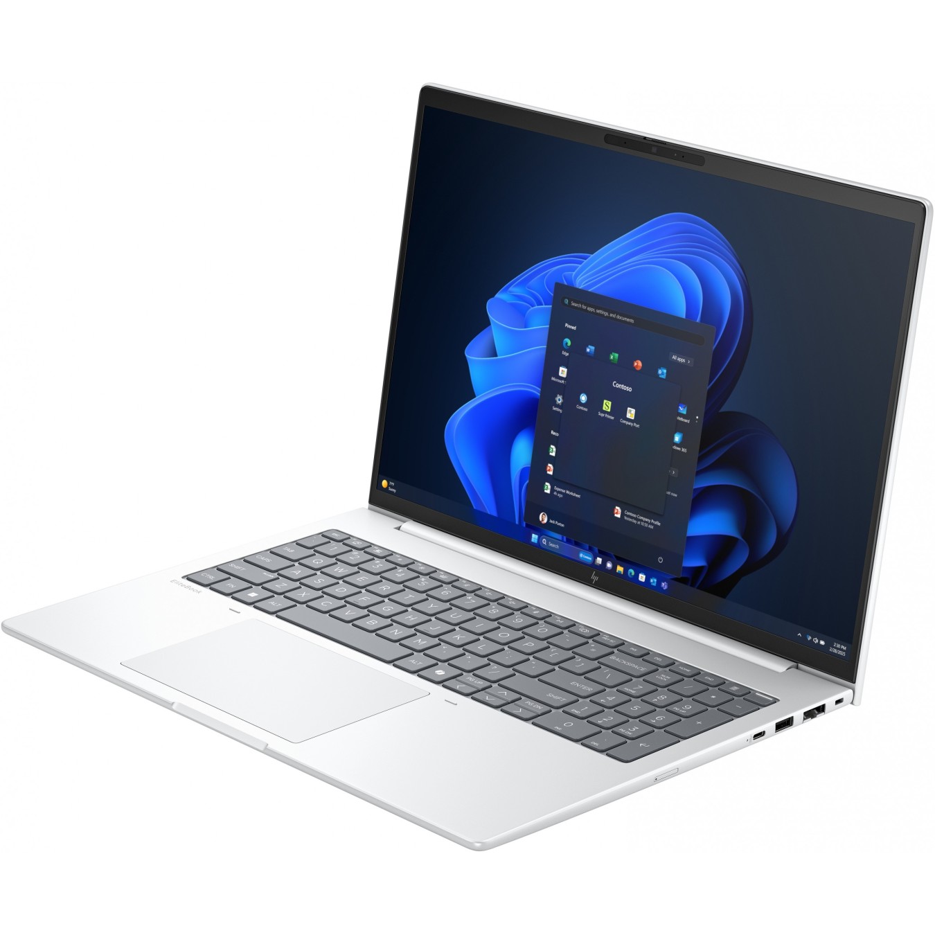 HP EliteBook 8 G1i - Intel Core Ultra 5 225U - 16GB RAM, 512GB SSD, Windows 11 Pro, 16-inch WUXGA