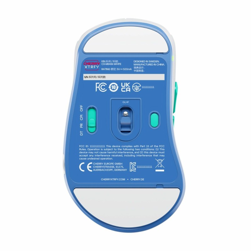 Buy CHERRY XTRFY M64 Wireless - M64 - White wireless gaming mouse in Cyprus, Nicosia, Limassol, Larnaka, Pafos