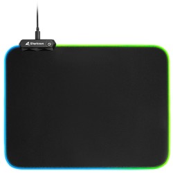 Buy Sharkoon Mouse Pad with RGB Lighting - 360x270x3mm in Cyprus, Nicosia, Limassol, Larnaka, Pafos