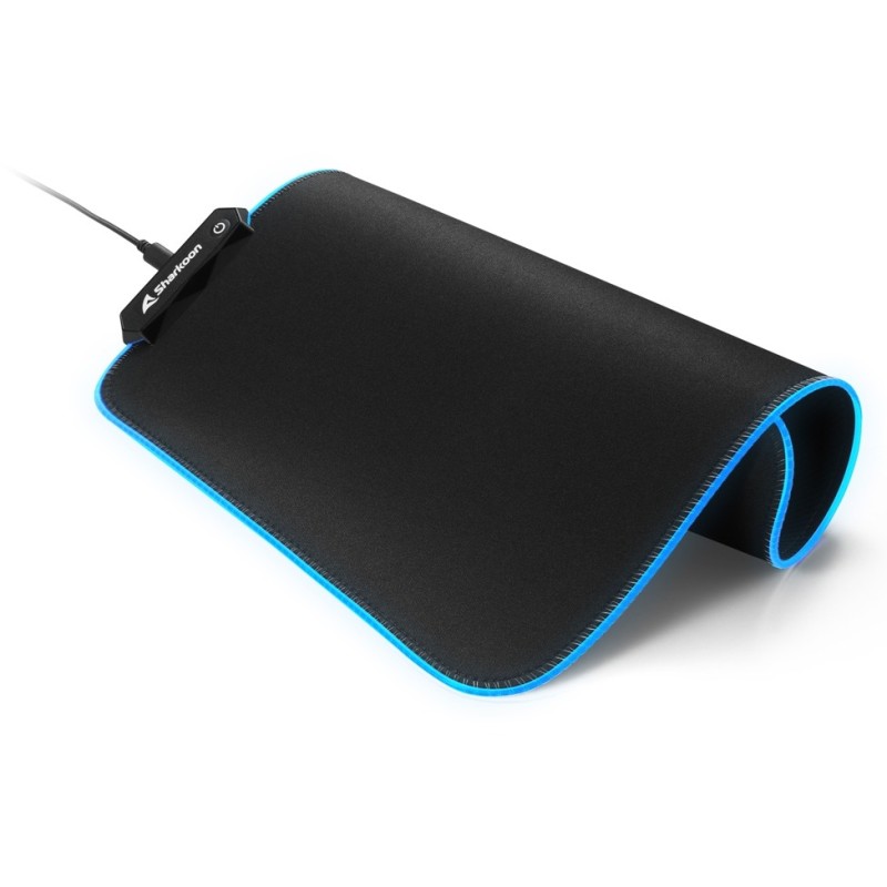 Buy Sharkoon Mouse Pad with RGB Lighting - 360x270x3mm in Cyprus, Nicosia, Limassol, Larnaka, Pafos
