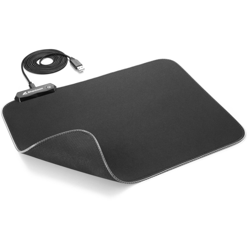 Buy Sharkoon Mouse Pad with RGB Lighting - 360x270x3mm in Cyprus, Nicosia, Limassol, Larnaka, Pafos