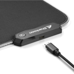 Buy Sharkoon Mouse Pad with RGB Lighting - 360x270x3mm in Cyprus, Nicosia, Limassol, Larnaka, Pafos