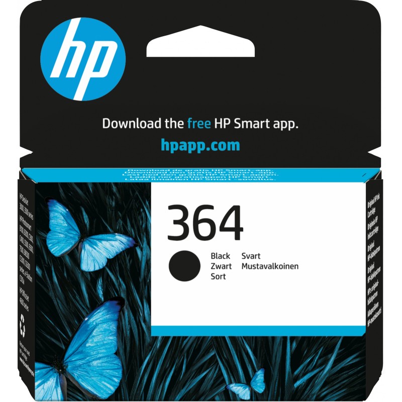 Buy HP 364 Ink Cartridge - CB316EE BA1 - Black Original, Standard Capacity in Cyprus, Nicosia, Limassol, Larnaka, Pafos