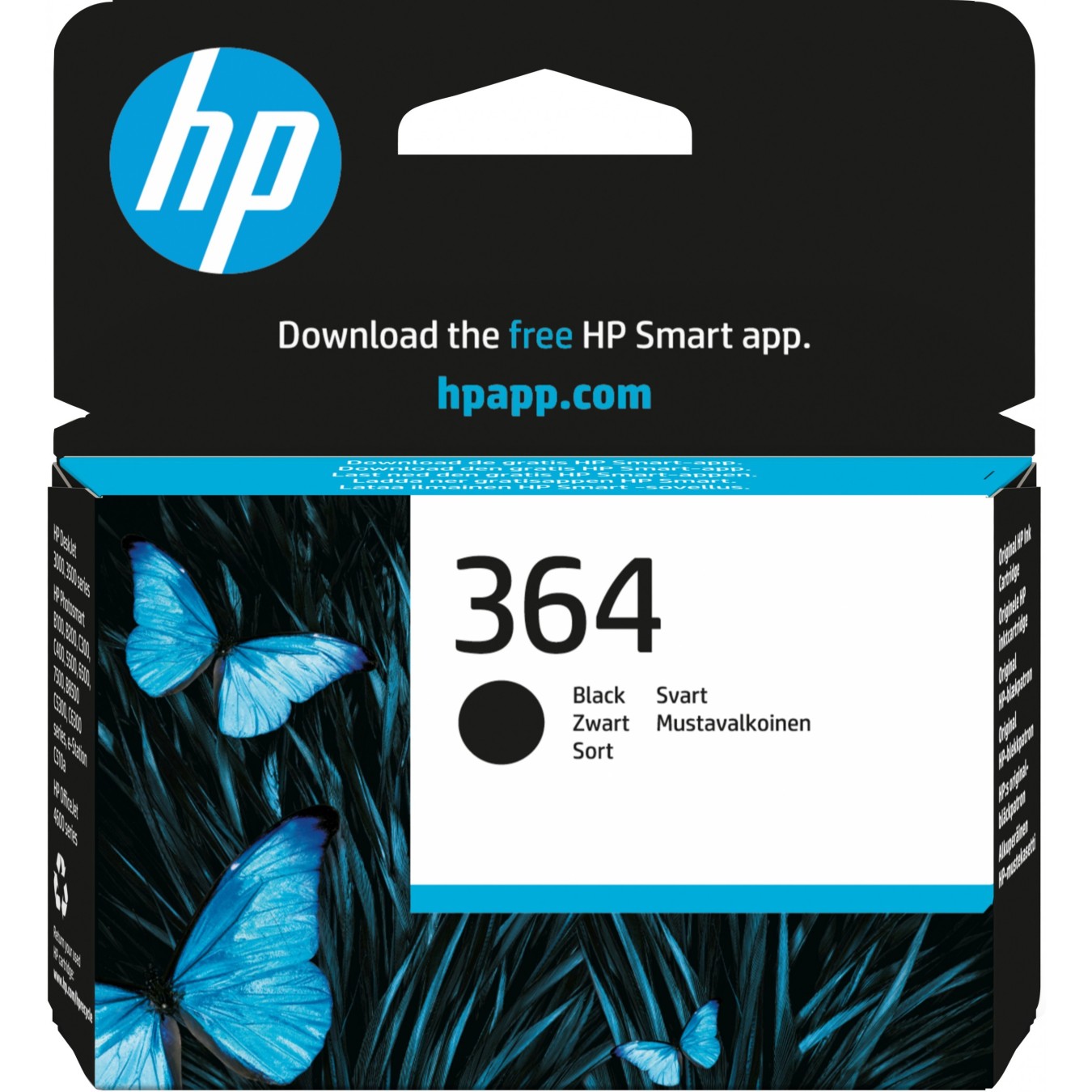 HP 364 Ink Cartridge - CB316EE BA1 - Black Original, Standard Capacity — Buy in Cyprus with Fast Delivery